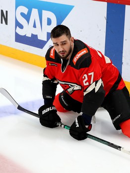 Фотографирование команды перед плей-офф