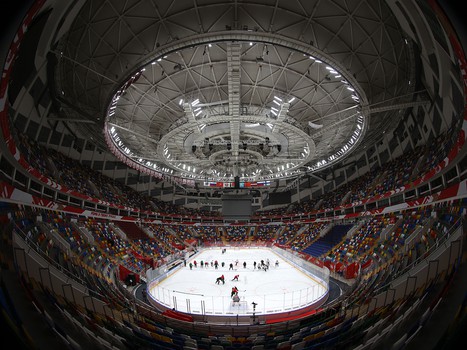 Раскатка «Авангарда» перед выездным матчем со «Спартаком»