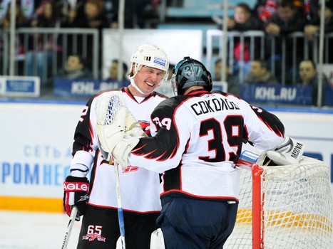 Матч звезд омского хоккея. Часть первая