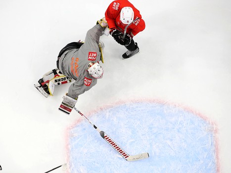 Тренировка «Авангарда» перед выездом