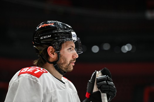 Раскатка «Авангарда» перед матчем с «Нефтехимиком»