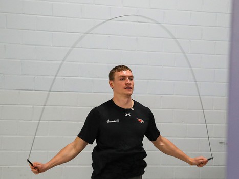 Раскатка «Авангарда» перед выездным матчем с «Йокеритом»