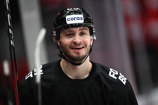 Тренировка «Авангарда» перед первым матчем серии с «Нефтехимиком»