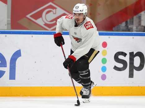 Раскатка «Авангарда» перед выездным матчем со «Спартаком»