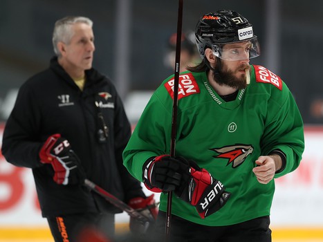 Раскатка «Авангарда» перед шестым матчем финальной серии с ЦСКА