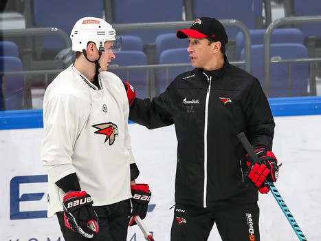 Раскатка «Авангарда» перед выездным матчем со «Спартаком»