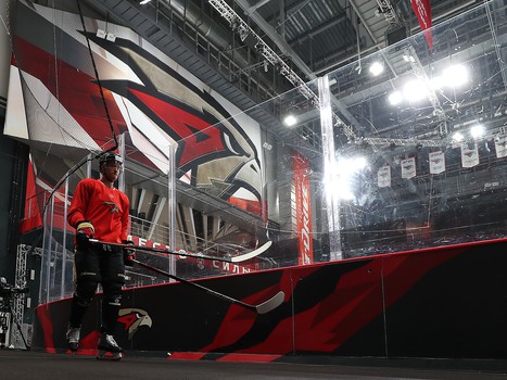 Раскатка «Авангарда» перед матчем с ЦСКА