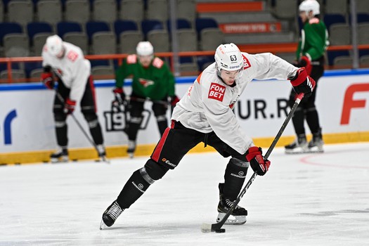 Тренировка «Авангарда» в Хабаровске