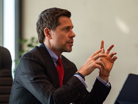 Совет директоров ХК «Авангард» и пресс-конференция Александра Крылова