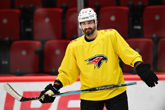 Открытая тренировка «Авангарда» для СМИ