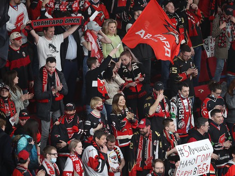 28.04.2021. Финал Кубка Гагарина, 6 матч. «Авангард» - ЦСКА 1:0