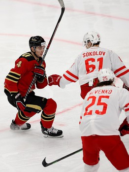 17.02.2022. Товарищеский матч. «Авангард» - «Спартак» 3:5