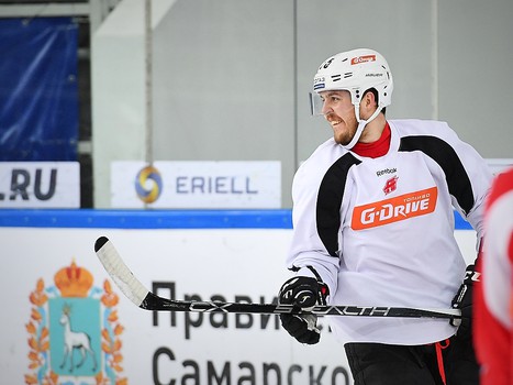 Раскатка "Авангарда" перед выездным матчем с "Ладой"