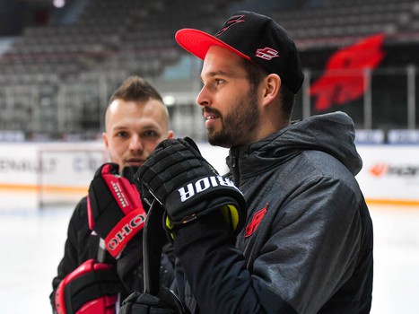 Мастер-класс Доминика Фурха для вратарей хоккейной школы "Авангард"