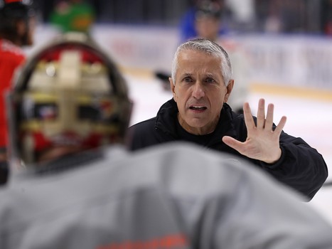 Тренировка «Авангарда» перед стартом турнира в Санкт-Петербурге