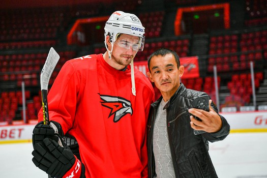 Победители премии «Народный герой. Омск» на G-Drive Арене