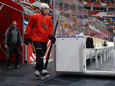 Раскатка «Авангарда» перед выездным матчем со «Спартаком»