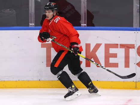 Тренировка «Авангарда» перед стартом турнира в Санкт-Петербурге