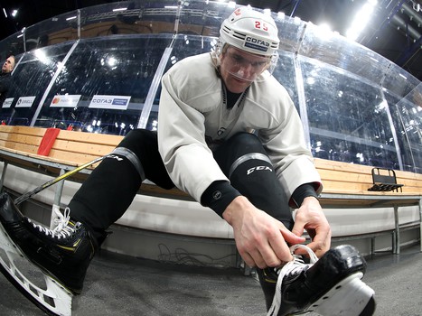 Раскатка «Авангарда» перед выездным матчем с «Ак Барсом»