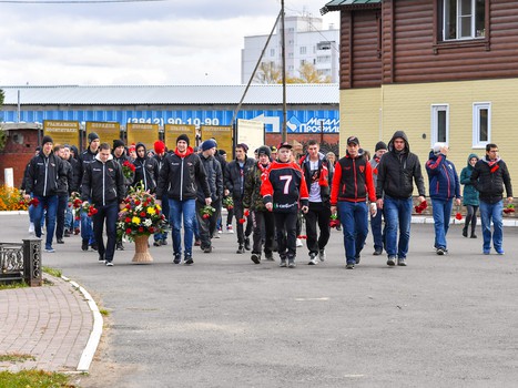 «Авангард» почтил память Алексея Черепанова