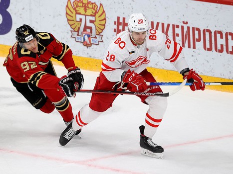 17.02.2022. Товарищеский матч. «Авангард» - «Спартак» 3:5