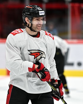 Раскатка «Авангарда» перед матчем с «Салаватом Юлаевым»