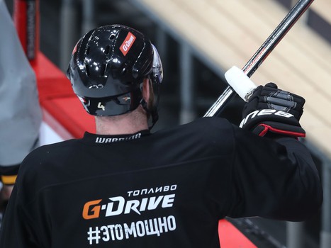 Раскатка «Авангарда» перед матчем с «Трактором»