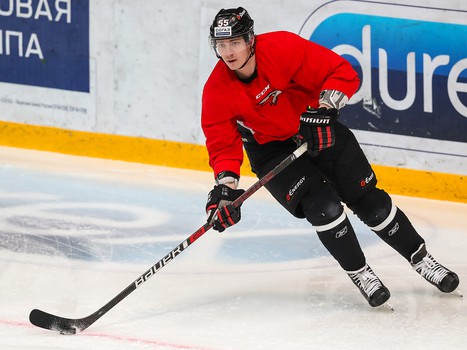 Раскатка «Авангарда» перед первым матчем серии с «Салаватом Юлаевым»