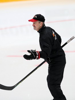 Раскатка «Авангарда» перед матчем с «Ак Барсом»