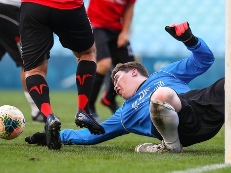 Товарищеский матч по футболу. Сборная «Авангард» - «Мощные СМИ» 13:2