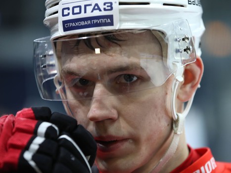 Раскатка «Авангарда» перед выездным матчем с минским «Динамо»