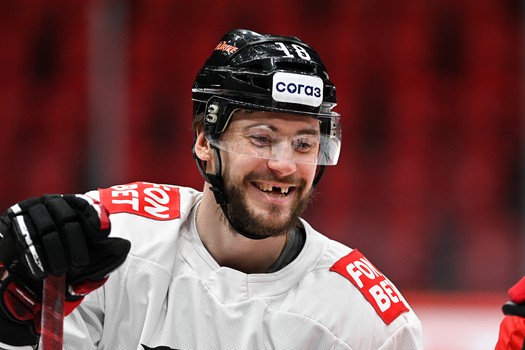 Тренировка «Авангарда» перед матчем с «Автомобилистом»