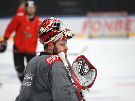 Раскатка «Авангарда» перед юбилейным матчем с «Ак Барсом»