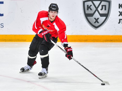 Открытая тренировка "Авангарда" для СМИ