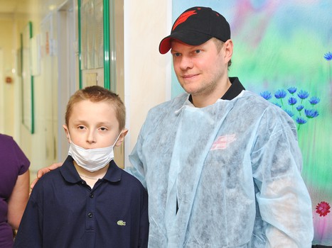 "Авангард" устроил праздник для юных болельщиков из ООДКБ