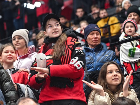 Открытая тренировка «Авангарда» перед финалом Востока