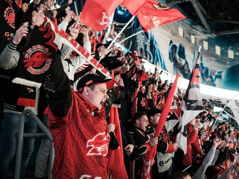 Выезд омских болельщиков в Астану на пятый матч серии «Барыс» - «Авангард»