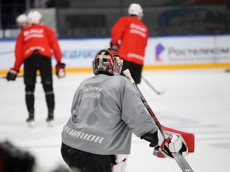 Раскатка «Авангарда» перед вторым матчем серии с «Ак Барсом»