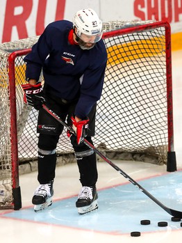 Раскатка «Авангарда» перед вторым матчем финальной серии с ЦСКА