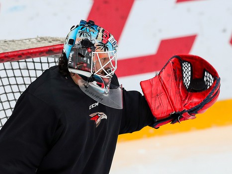 Раскатка «Авангарда» перед матчем с «Куньлунь Ред Стар»