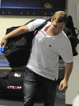 На сбор! Хоккеисты "Авангарда" перед отъездом в Фюссен