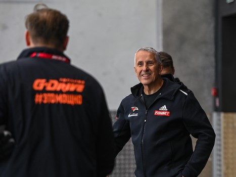 Тренировка «Авангарда» в Омске