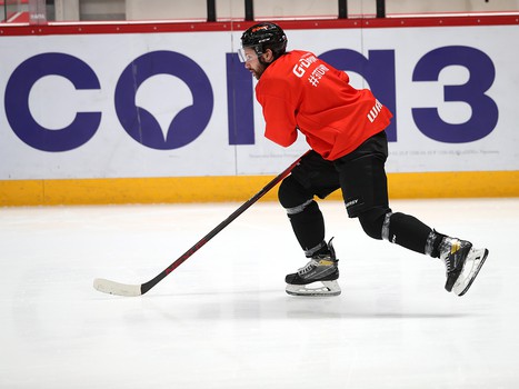 Раскатка «Авангарда» перед третьим матчем серии с «Ак Барсом»