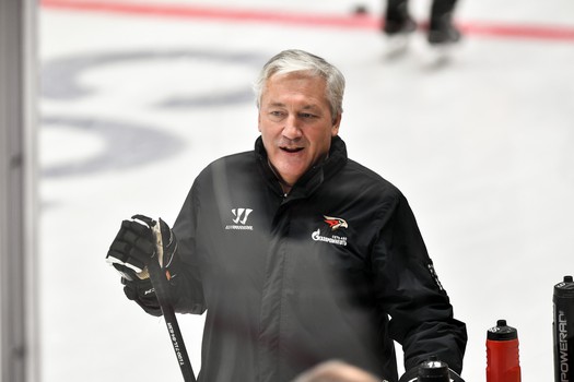 Раскатка «Авангарда» перед матчем с «Ак Барсом»