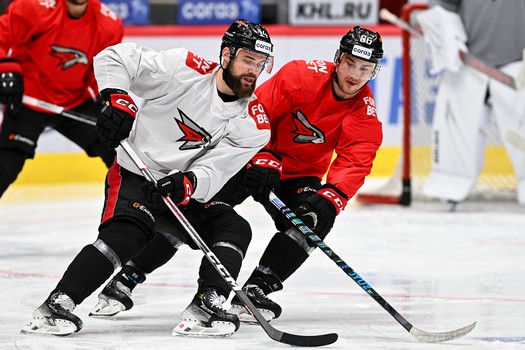 Раскатка «Авангарда» перед матчем с «Ак Барсом»