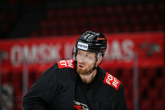 Раскатка «Авангарда» перед матчем с «Амуром»