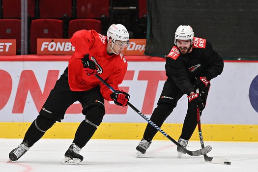 Тренировка «Авангарда» в Омске