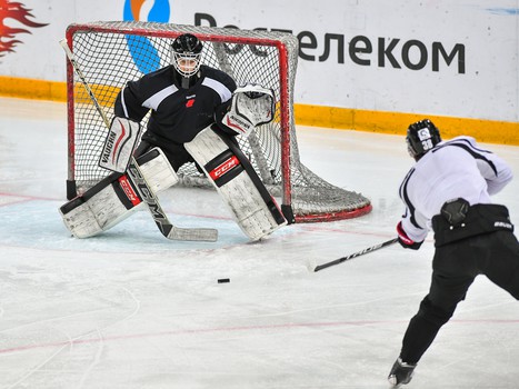 Раскатка "Авангарда" перед матчем с "Куньлунь Ред Стар"