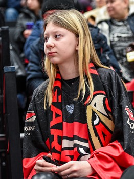 Открытая тренировка «Авангарда» перед вторым раундом плей-офф