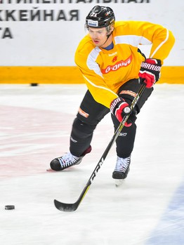 Раскатка "Авангарда" перед матчем с "Ладой"